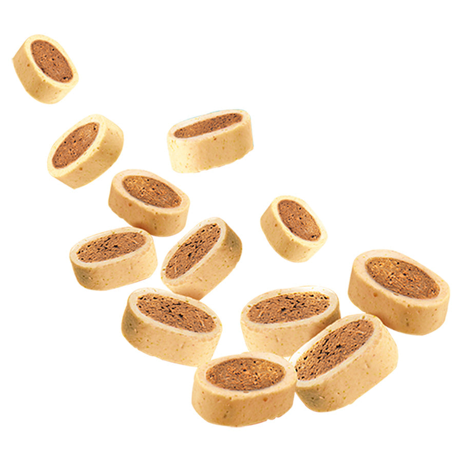 Pedigree Tasty Minis Dog Treats Cheesy Nibbles with Cheese and Beef ( 140g x 8 )