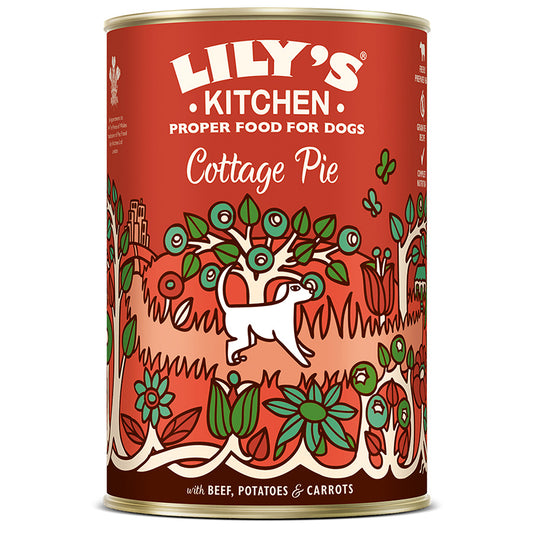 Lily's Kitchen Dog Cottage Pie ( 400g x 6 )