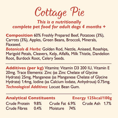 Lily's Kitchen Dog Cottage Pie ( 400g x 6 )