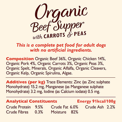 Lily's Kitchen Dog Organic Beef Supper ( 150g x 11 )