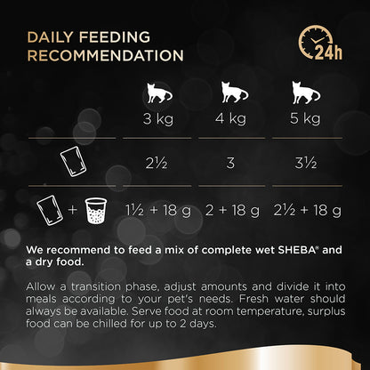 Sheba Select Slices Cat Pouches Fish Collection in Gravy ( 12pk x  85g ) x 4