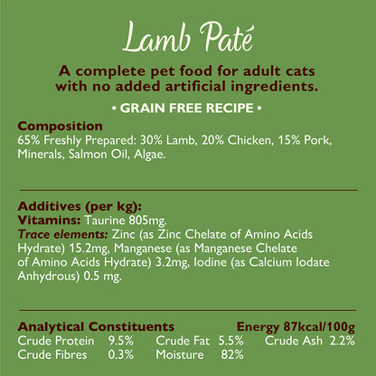 Lily's Kitchen Cat Lamb Pate ( 85g x 19 )