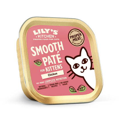 Lily's Kitchen Chicken Pate for Kittens ( 85g x 19 )