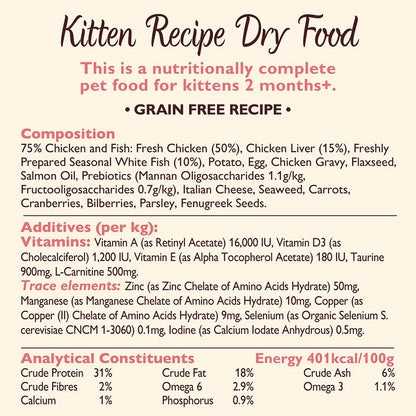 Lily's Kitchen Cat Curious Kitten - 800g