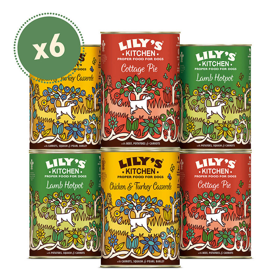 Lily's Kitchen Dog Classic Multi 6pk , 400g