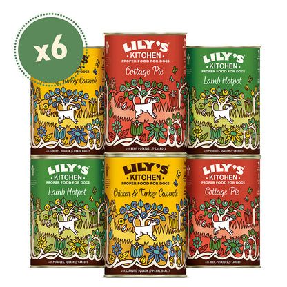 Lily's Kitchen Dog Classic Multi 6pk , 400g