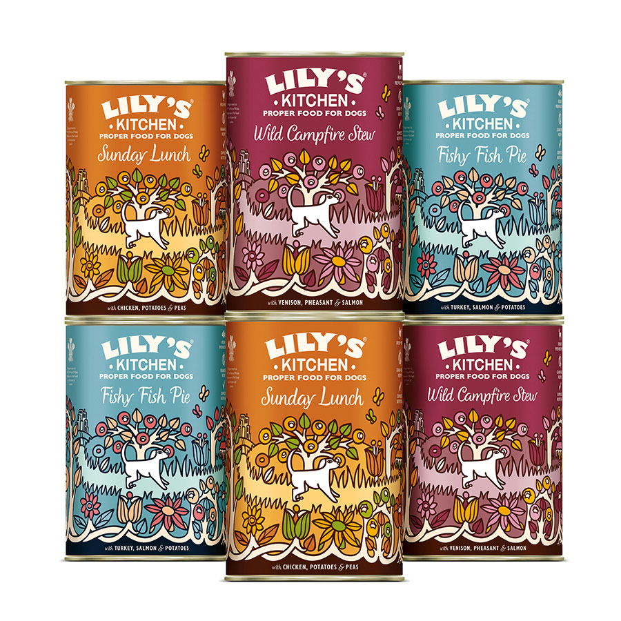 Lily's Kitchen Dog Grain Free Multi 6pk , 400g