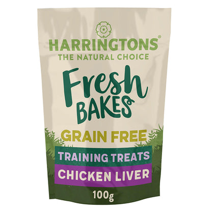 Harringtons Fresh Bakes Grain Free Dog Training Treats Chicken - ( 100g x 9)