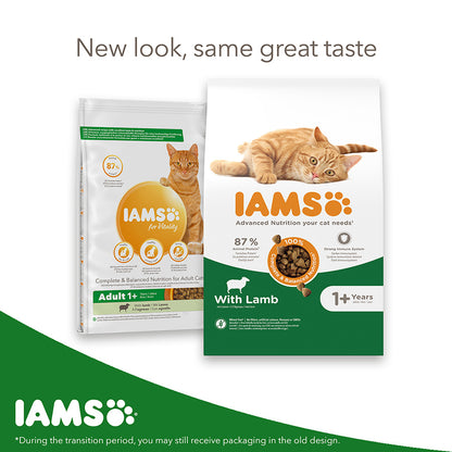 IAMS Adult Dry Cat Food Lamb ( 2kg x 2 )