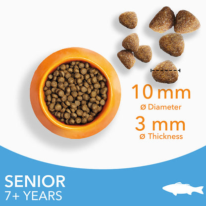 IAMS Senior Dry Cat Food Ocean Fish ( 2kg  x 2 )