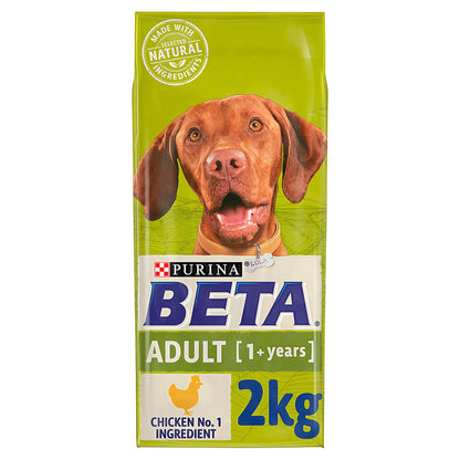 BETA Adult Dog Chicken Dry Dog Food - 2kg