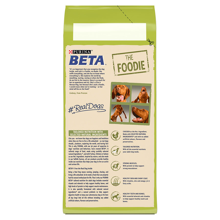 BETA Adult Dog Chicken Dry Dog Food - 2kg