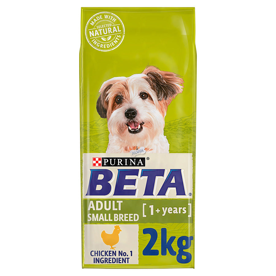 BETA Adult Dog Small Breed Chicken Dry Dog Food - 2kg