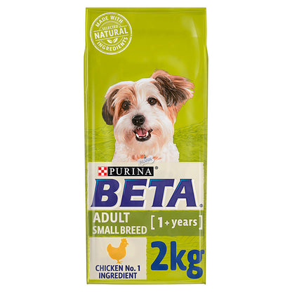 BETA Adult Dog Small Breed Chicken Dry Dog Food - 2kg