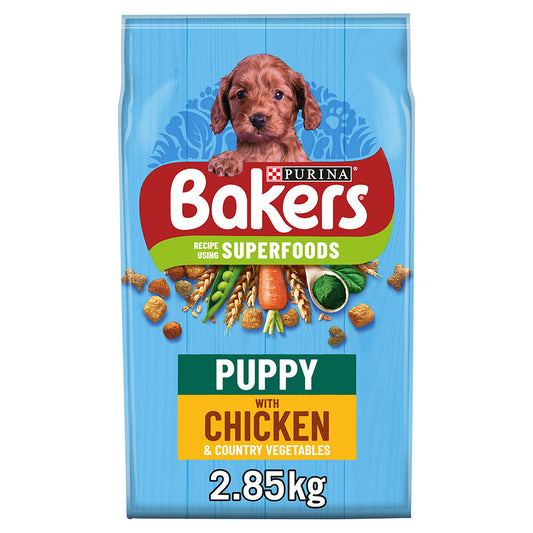 Bakers Complete Puppy Chicken & Vegetables - 2.85kg
