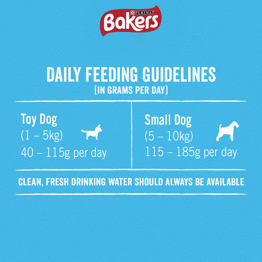 Bakers Complete Small Dog Beef & Vegetables - 2.8kg