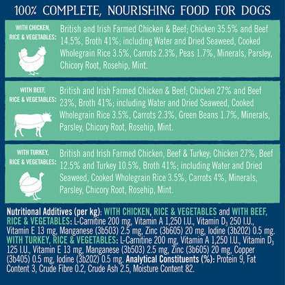 Butcher's Lean & Tasty Dog Food Cans - 18 x 390g