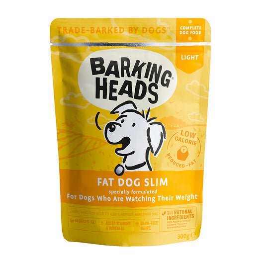 Barking Heads Fat Dog Slim Pouch - (300g x 10 )