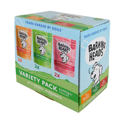 Barking Heads Pouch Variety ( 6pk x 300g )