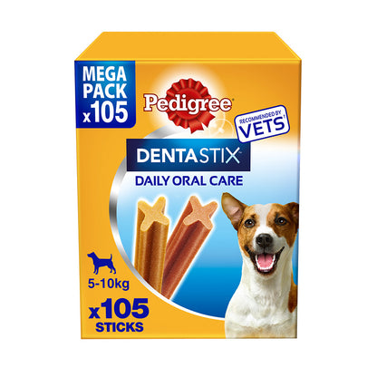 Pedigree Dentastix Daily Adult Small Dog Treats - 105 stks