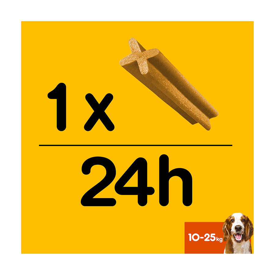 Pedigree Dentastix Daily Adult Medium Dog Treats - 105 stk