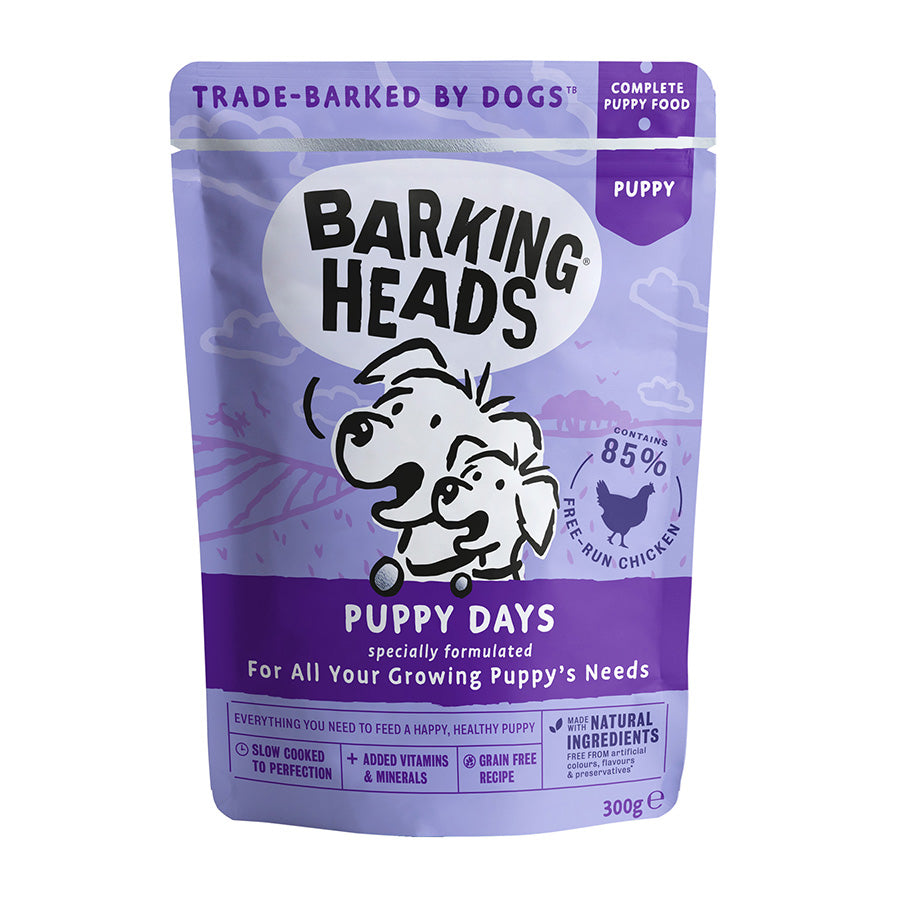 Barking Heads Puppy Days Pouch ( 300g x 10 )