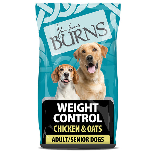 Burns Weight Control Chicken and Oats Dry Dog Food - 12kg