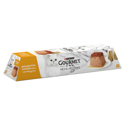 Gourmet Revelations Chicken Wet Cat Food ( 4 x 57g ) x 6 Packs