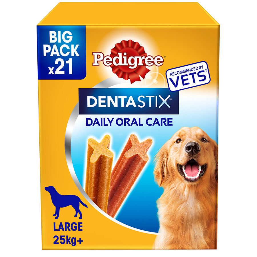 Pedigree Dentastix Daily Adult Large Dog Treats ( 21stk x 4 )