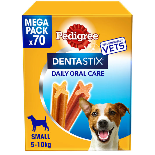 Pedigree Dentastix Daily Adult Small Dog Treats - 70 stks