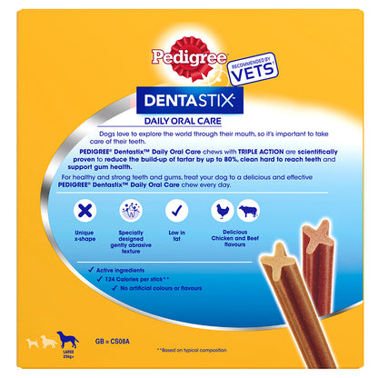 Pedigree Dentastix Daily Adult Large Dog Treats ( 42 sticks )