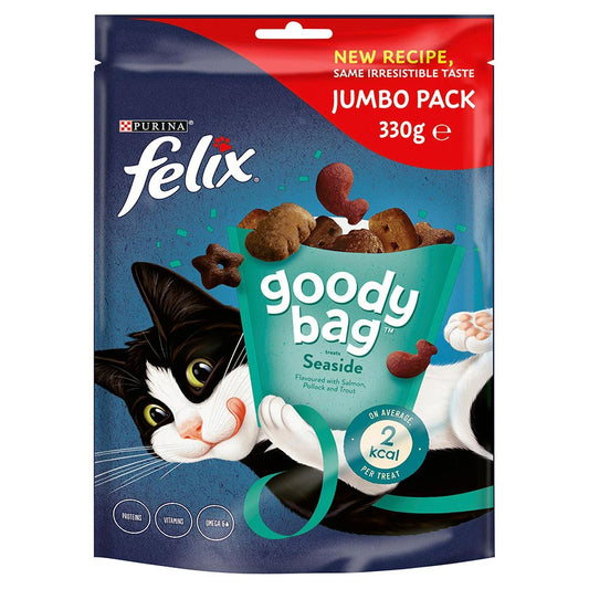Felix Goody Bag Jumbo Pack Seaside Mix ( 330g × 5 )