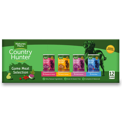 Country Hunter Game Meat Selection Multipack Cans - 400g