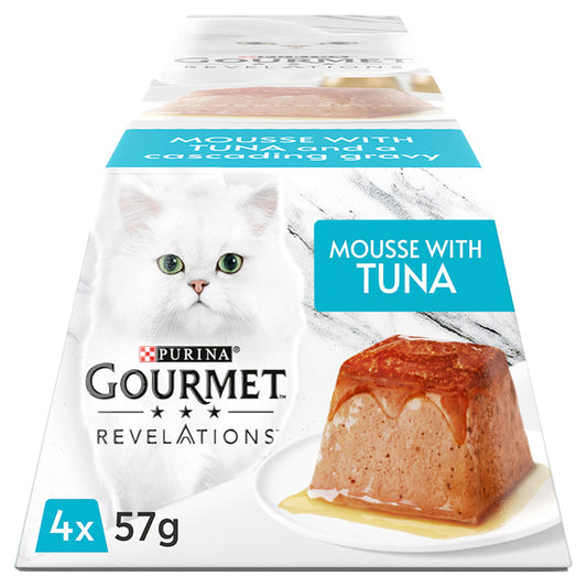 Gourmet Revelations Tuna Wet Cat Food ( 4pk x 57g ) x 6 Packs
