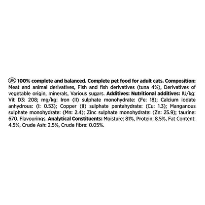 Gourmet Revelations Tuna Wet Cat Food ( 4pk x 57g ) x 6 Packs