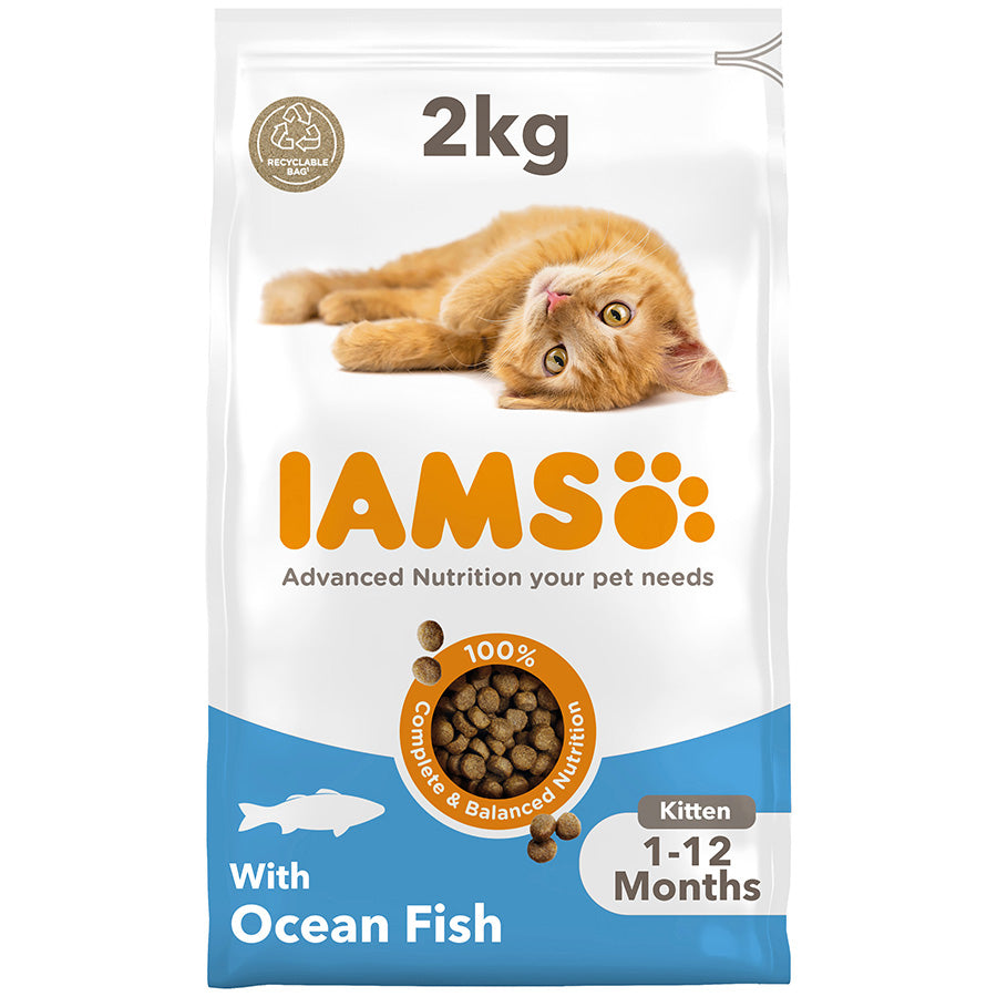 IAMS Advanced Nutrition Kitten With Ocean Fish - 2kg