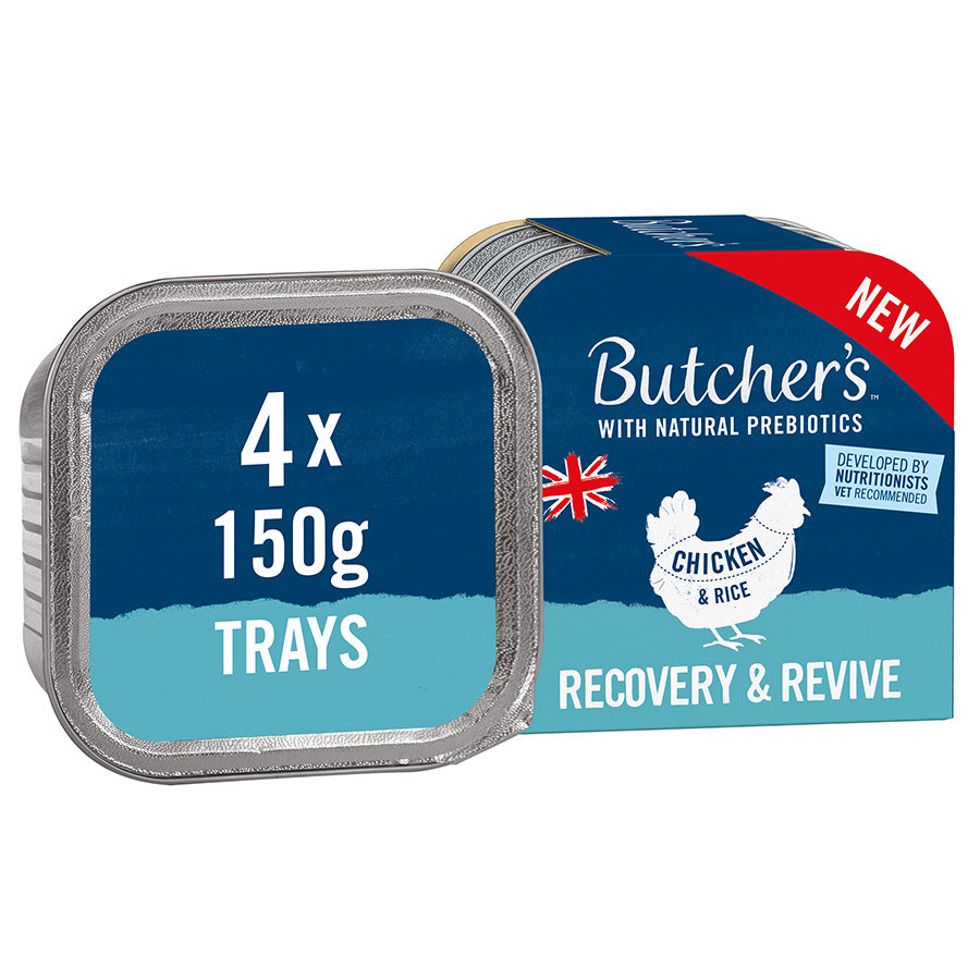 Butcher's Recovery & Revive Dog Food Trays ( 4pk , 150g ) x 6