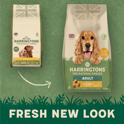 Harringtons Adult Dog Turkey & Veg - 1.7kg