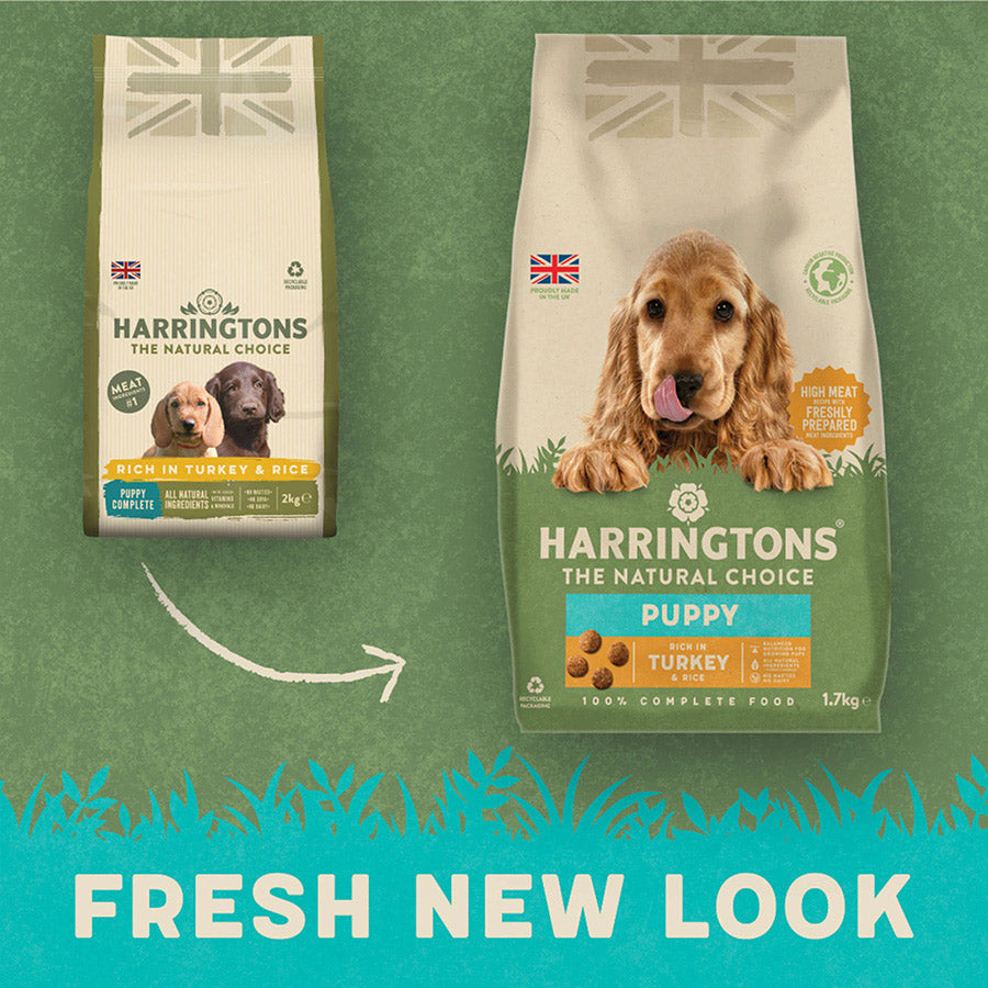 Harringtons Puppy Turkey & Rice - 1.7kg
