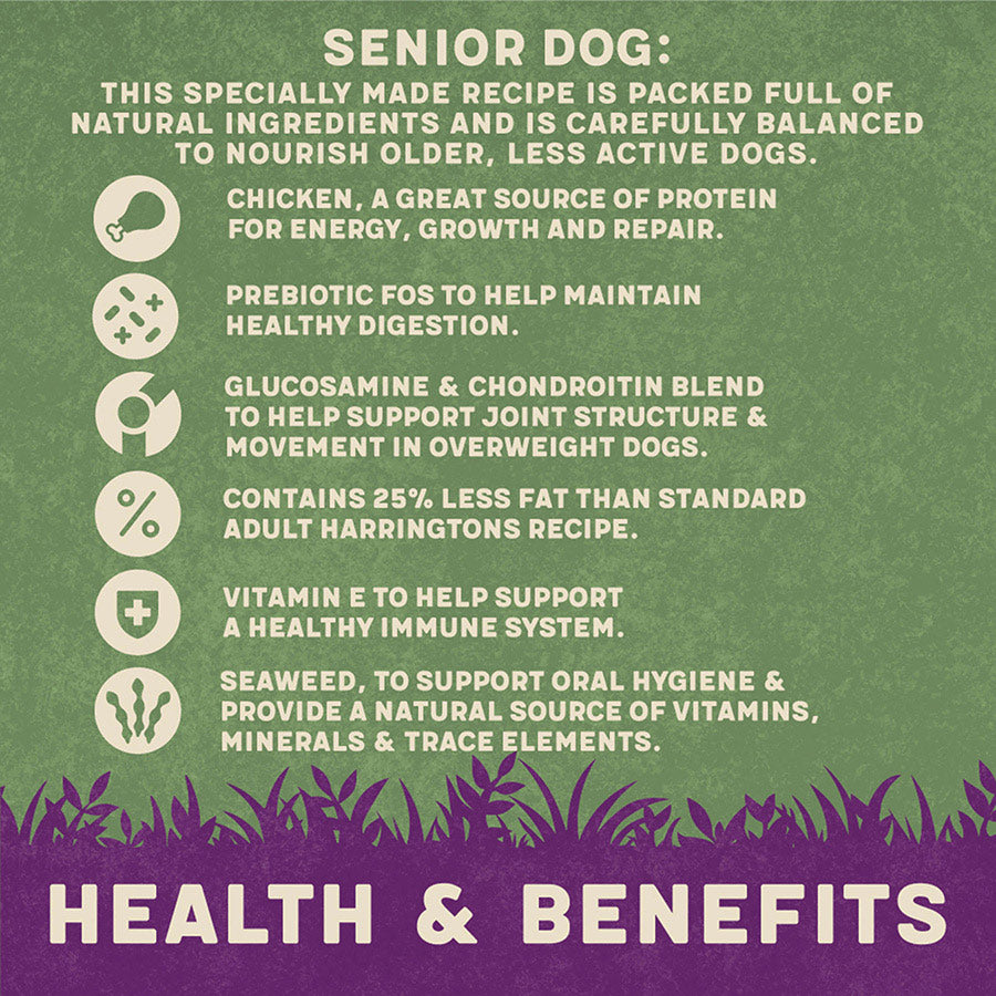Harringtons Senior Dog Chicken - 1.7kg
