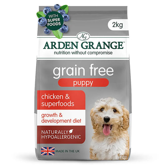 Arden Grange Puppy/Junior Grain Free Chicken - 2kg
