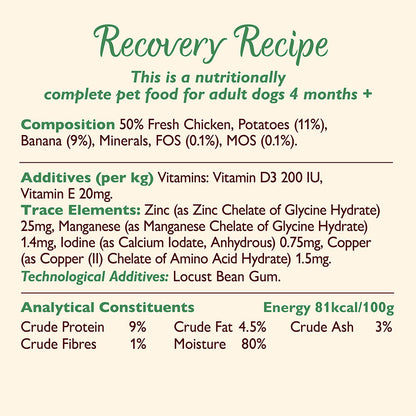 Lily's Kitchen Dog Recovery Recipe ( 400g x 6 )
