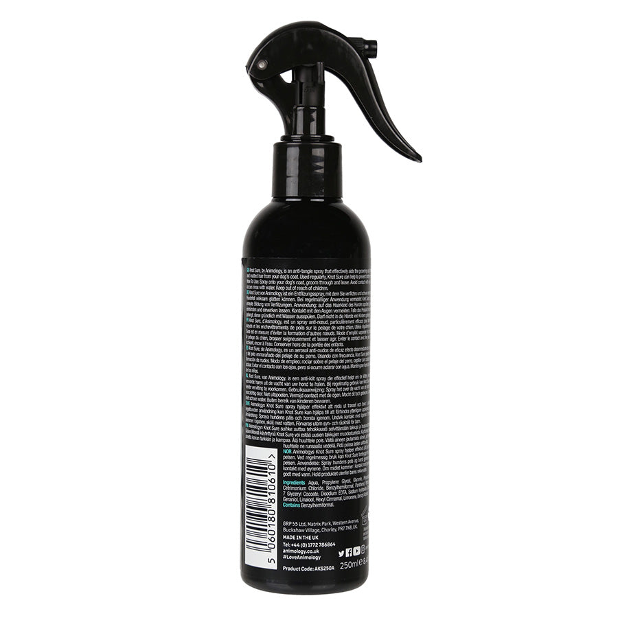 Animology Knot Sure Dog Detangle Spray - 250ml