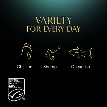 SHEBA Fillets with Chicken shrimp & Oceanfish in Gravy ( 60g x 32 )