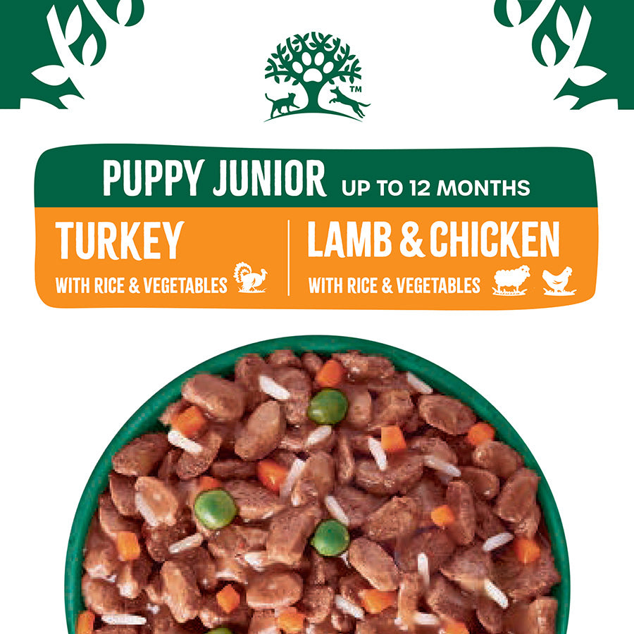James Wellbeloved Puppy Wet Dog Food in Gravy Variety Pack Pouch (48 x 90g)
