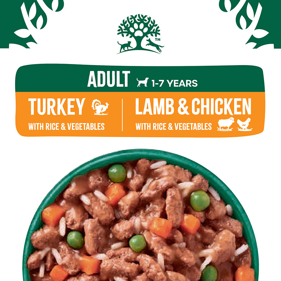 James Wellbeloved Adult Wet Dog Food Mixed Selection in Gravy Pouch (48 x 90g)