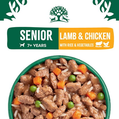 James Wellbeloved Senior Dog Lamb & Chicken In Gravy ( 48 packs x 90g )