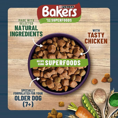 Bakers Complete Senior Bites 7 Plus Chicken - 12.5 kg