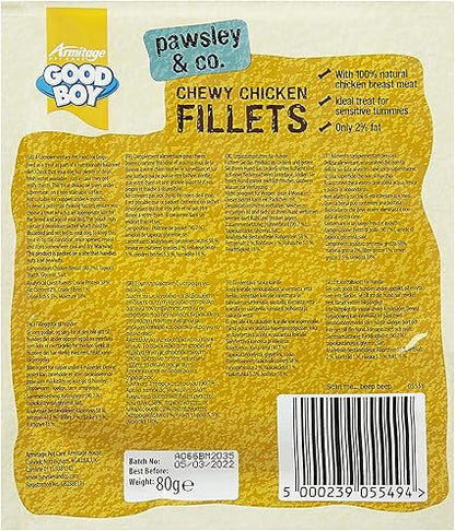 Good Boy Deli Chicken Fillets - ( 80g x 10 )