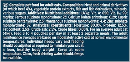 Gourmet Perle Beef Mini Fillets In Gravy Wet Cat Food ( 85g x 26 )